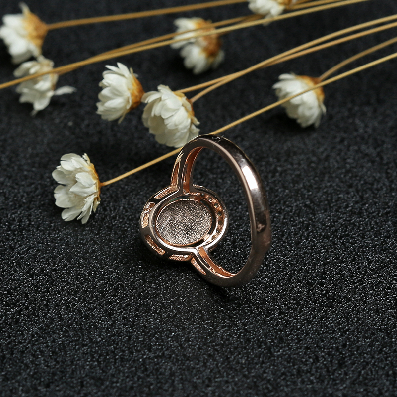 天然缅甸翡翠戒指-红掌柜