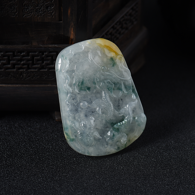 冰豆种三彩翡翠连年有余-红掌柜