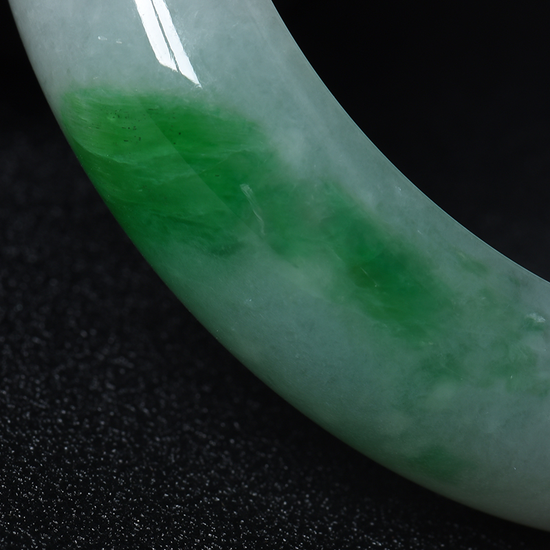 翡翠平安手镯-红掌柜