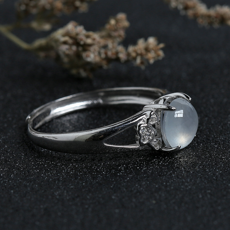 天然翡翠戒指-红掌柜