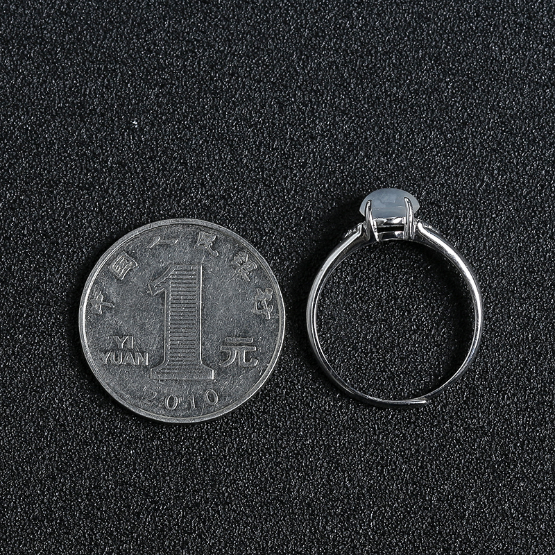 缅甸翡翠戒指-红掌柜