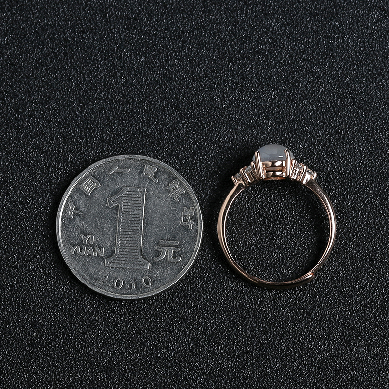 缅甸翡翠戒指-红掌柜