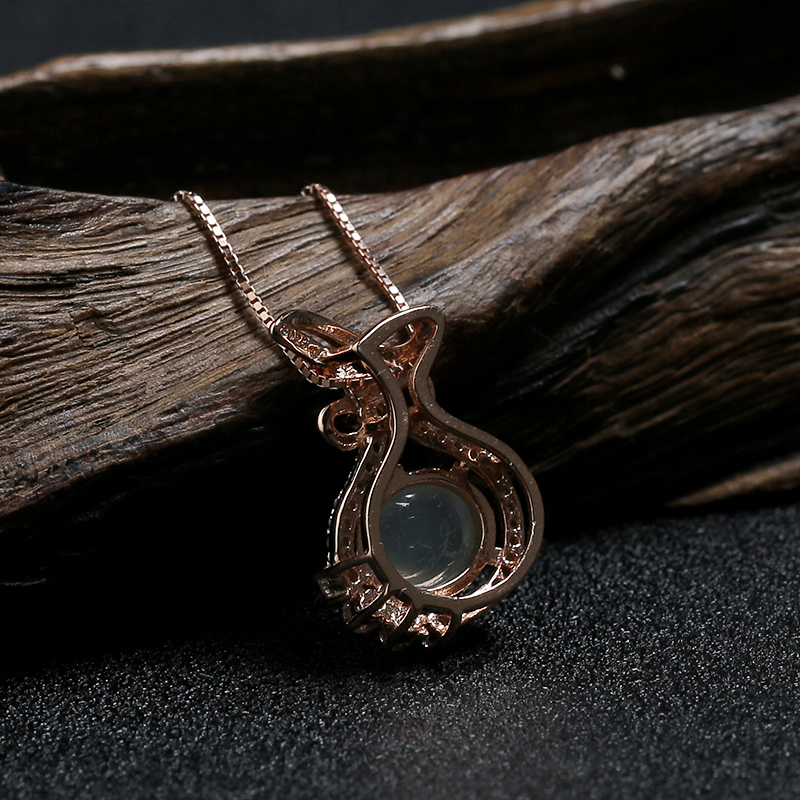 翡翠吊坠-红掌柜