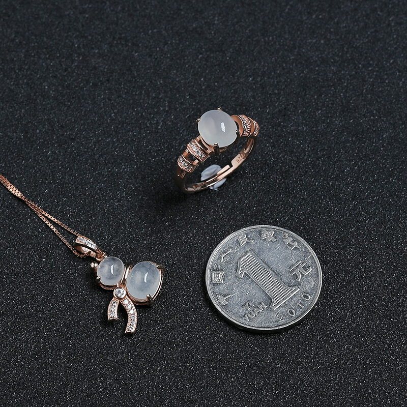 翡翠两件套-红掌柜