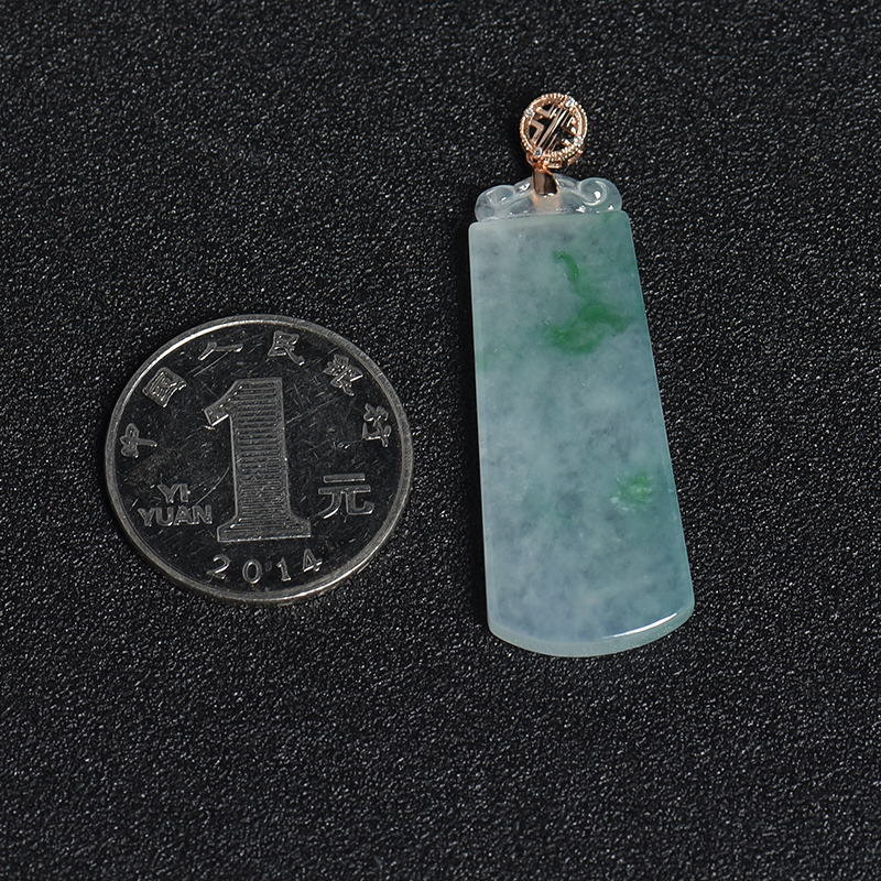 翡翠无事牌 - 红掌柜