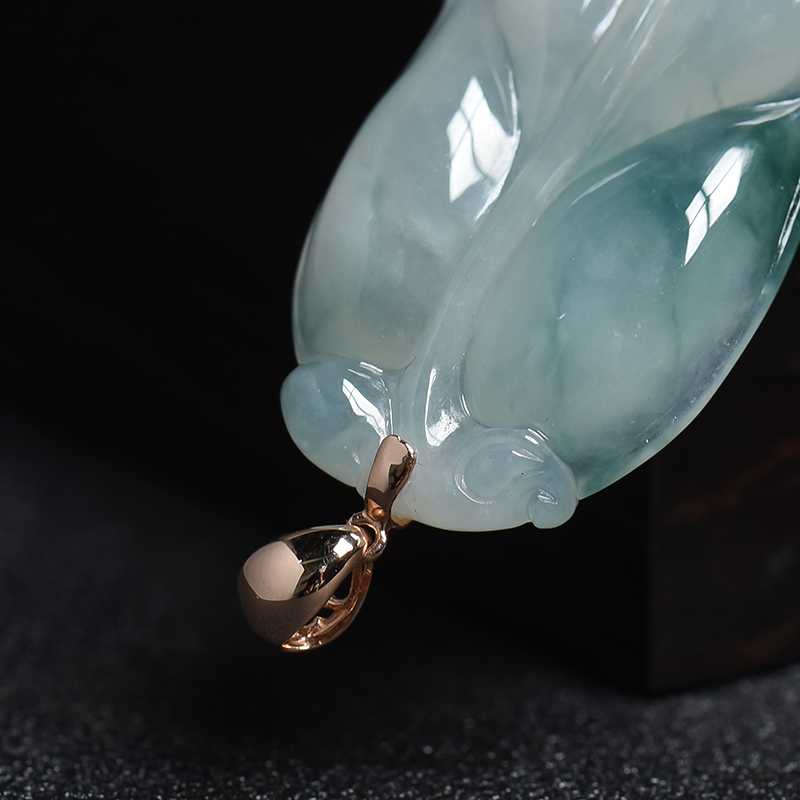 翡翠吊坠 - 红掌柜