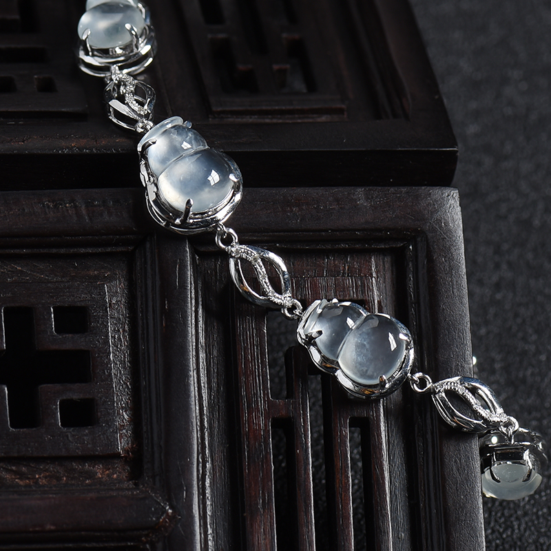 翡翠葫芦手链-红掌柜