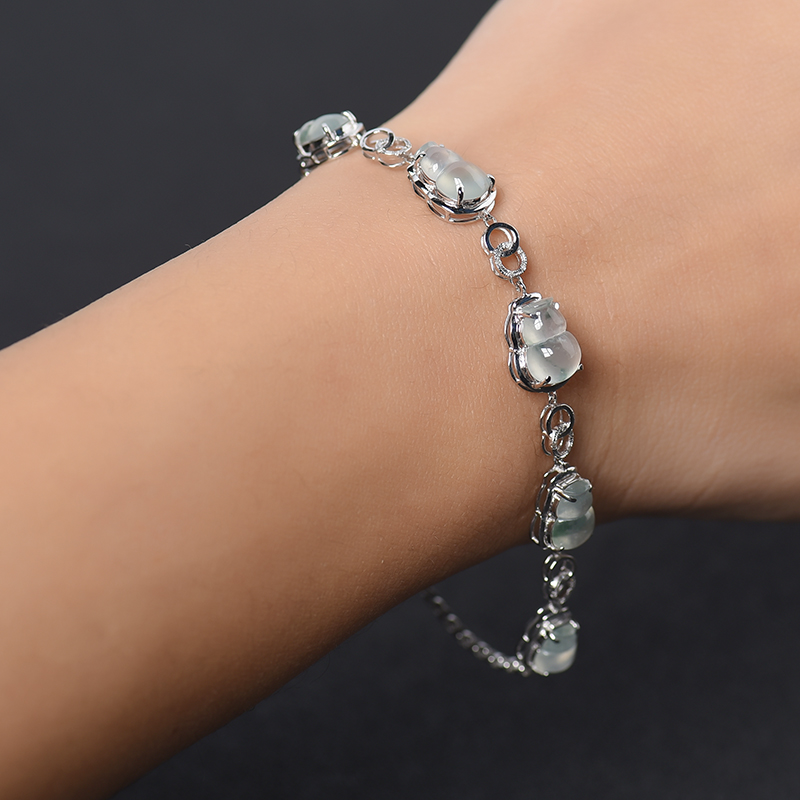 翡翠葫芦手链-红掌柜