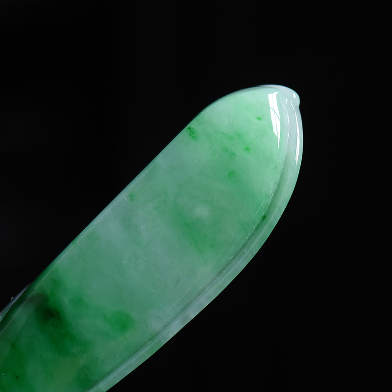 翠绿翡翠福瓜吊坠 - 红掌柜