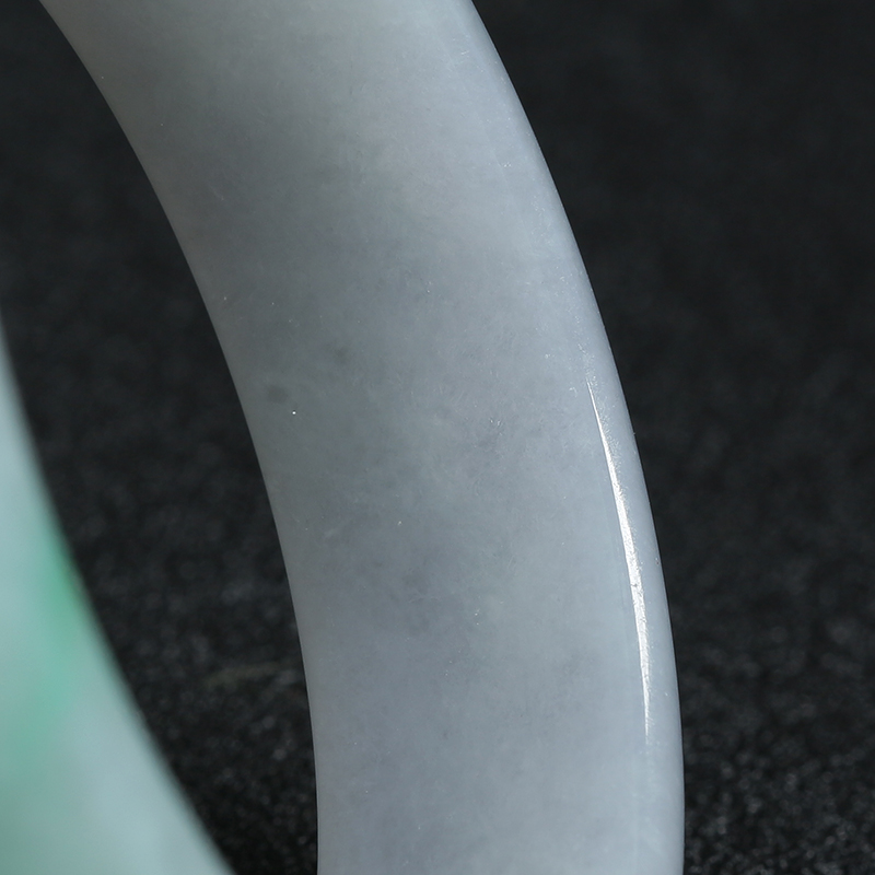 缅甸翡翠平安镯-红掌柜