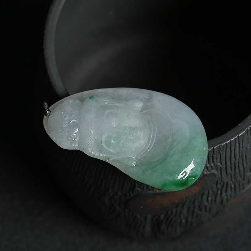 翡翠观音吊坠 - 红掌柜