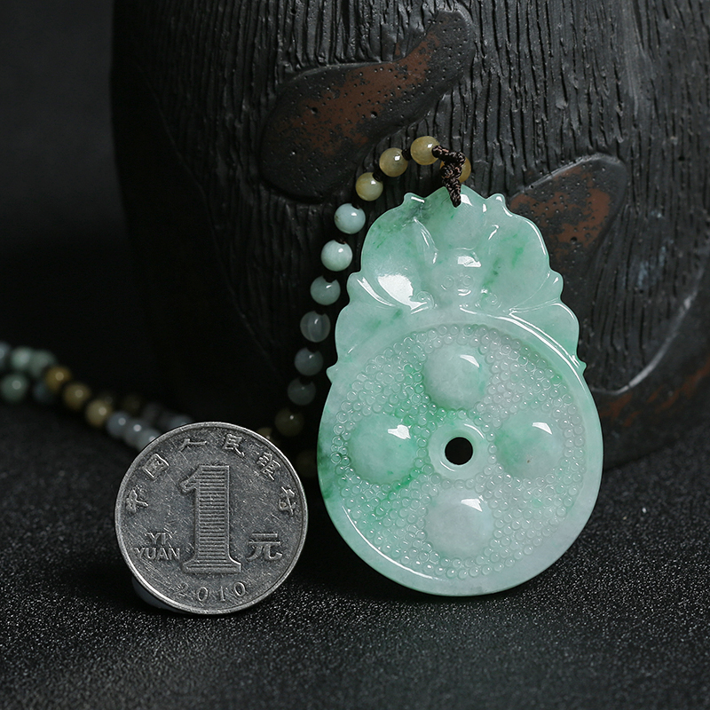 翡翠吊坠 - 红掌柜