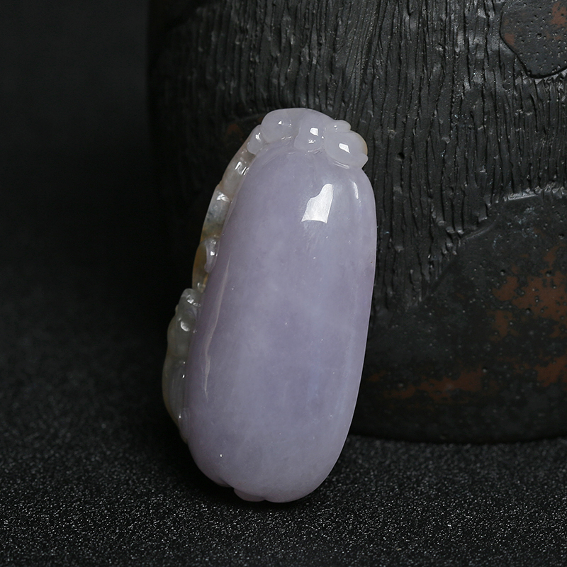 糯种翡翠福瓜吊坠-红掌柜