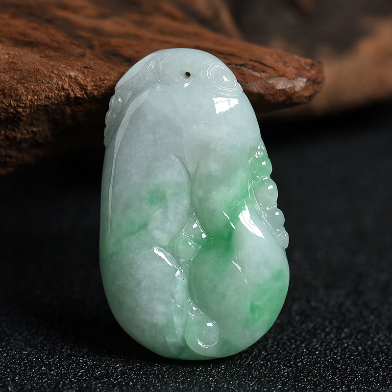 翡翠葫芦吊坠 - 红掌柜