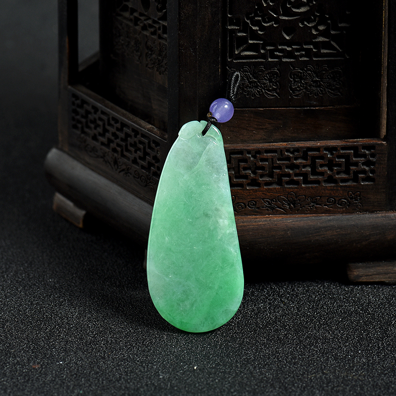 翡翠福瓜吊坠-红掌柜