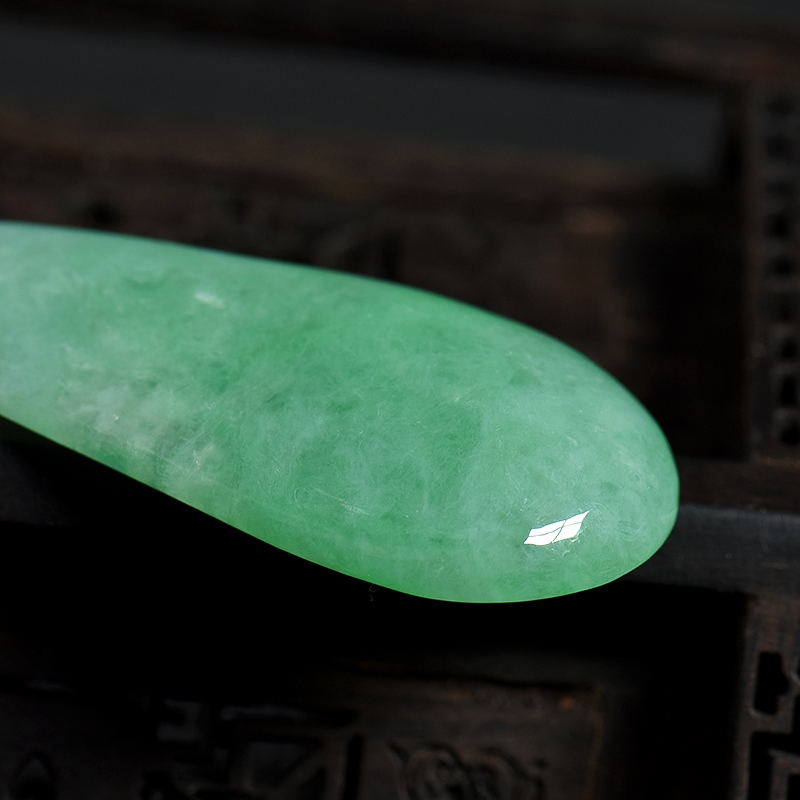 天然翡翠福瓜吊坠-红掌柜