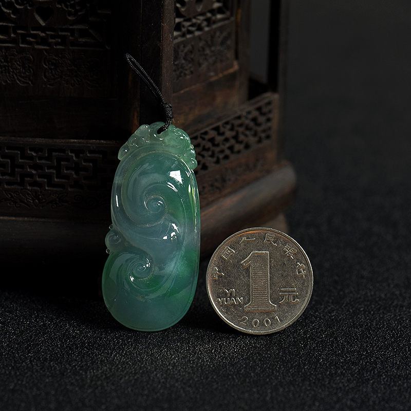 天然缅甸翡翠-红掌柜