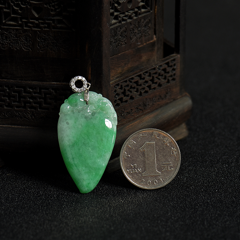 天然缅甸翡翠-红掌柜