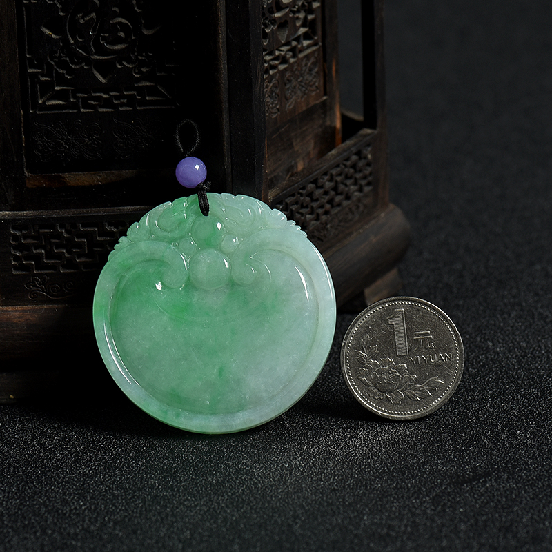 翡翠吊坠-红掌柜