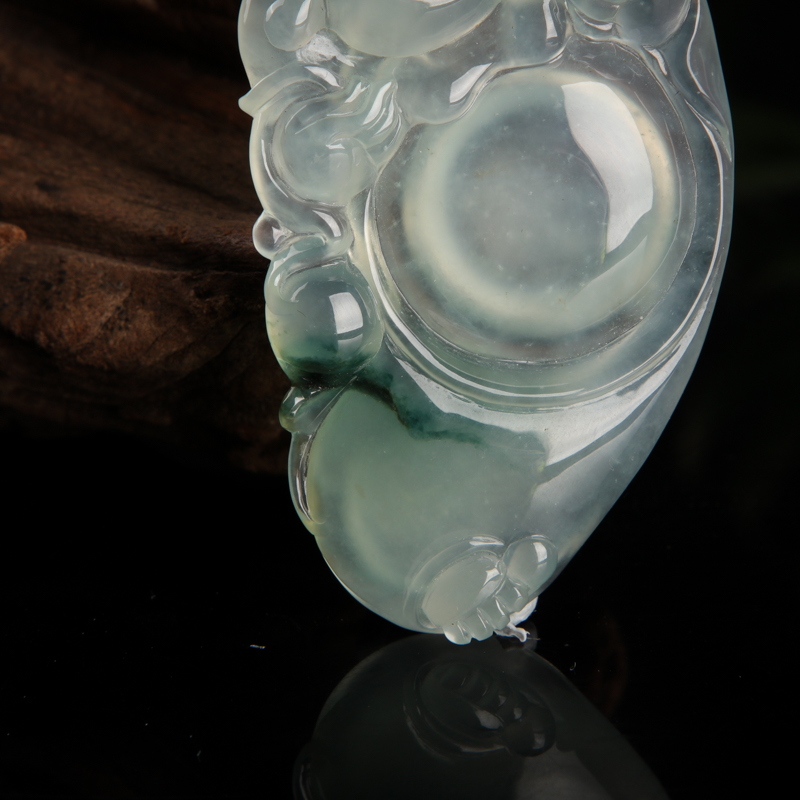 翡翠吊坠-红掌柜