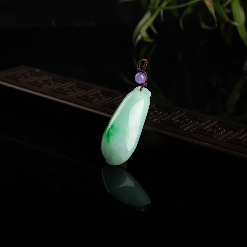 翡翠福瓜吊坠-红掌柜