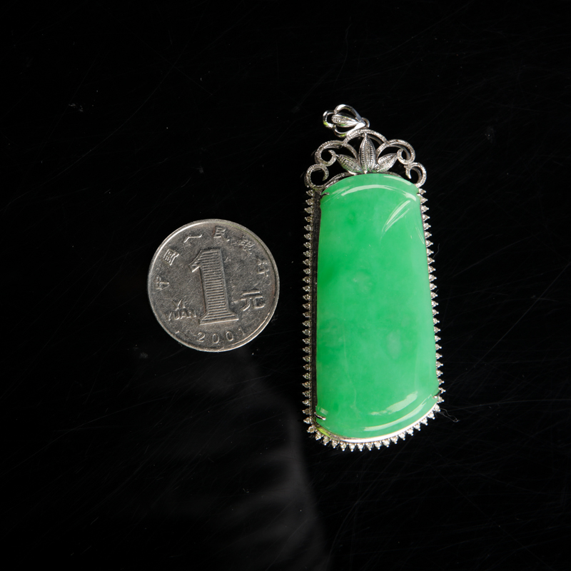 翡翠吊坠-红掌柜