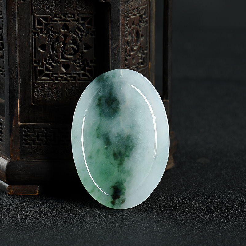 翡翠观音吊坠-红掌柜