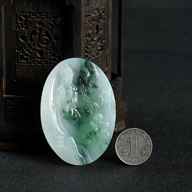 飘花翡翠观音-红掌柜