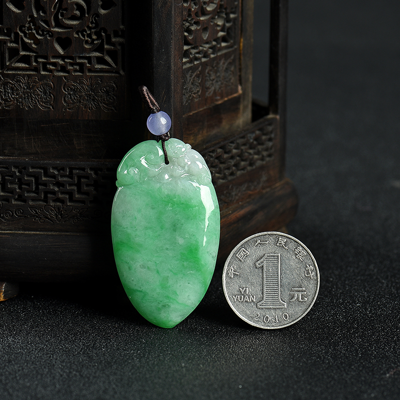 翡翠吊坠-红掌柜