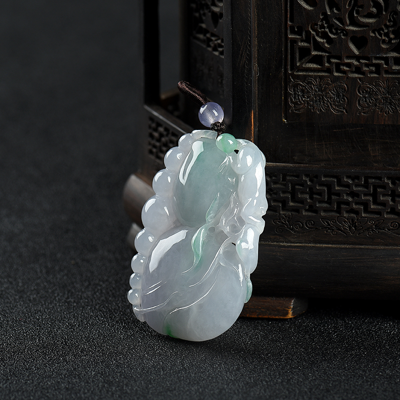 翡翠福禄吊坠-红掌柜