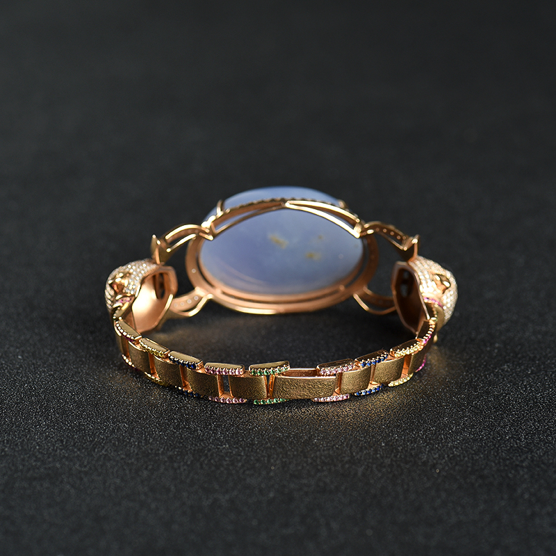 紫罗兰翡翠手链-红掌柜