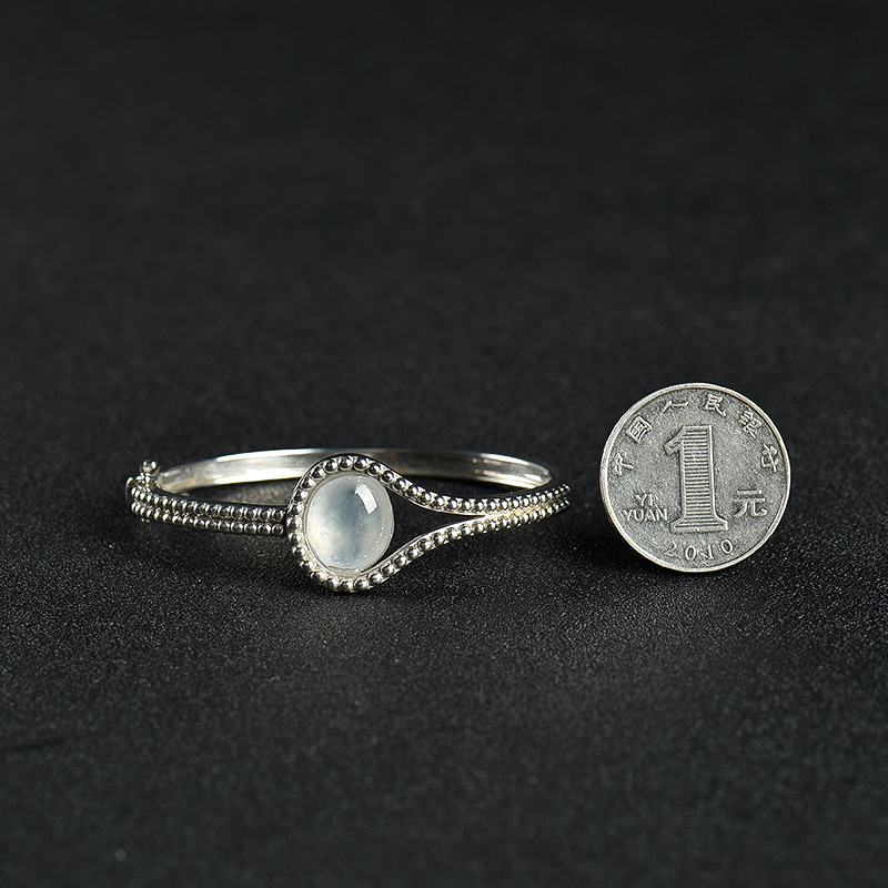 天然翡翠手镯-红掌柜