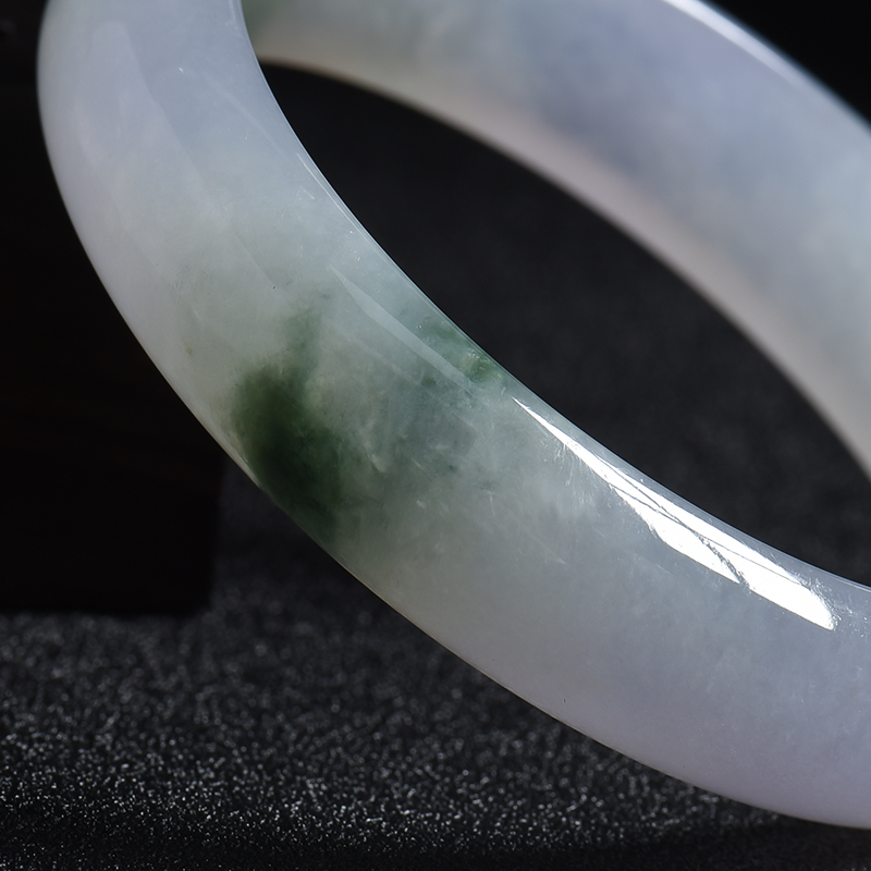 糯种翡翠手镯 - 红掌柜