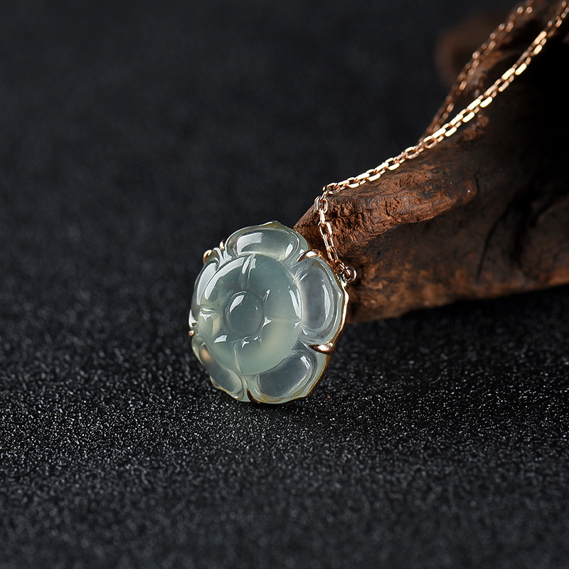 翡翠项链-红掌柜