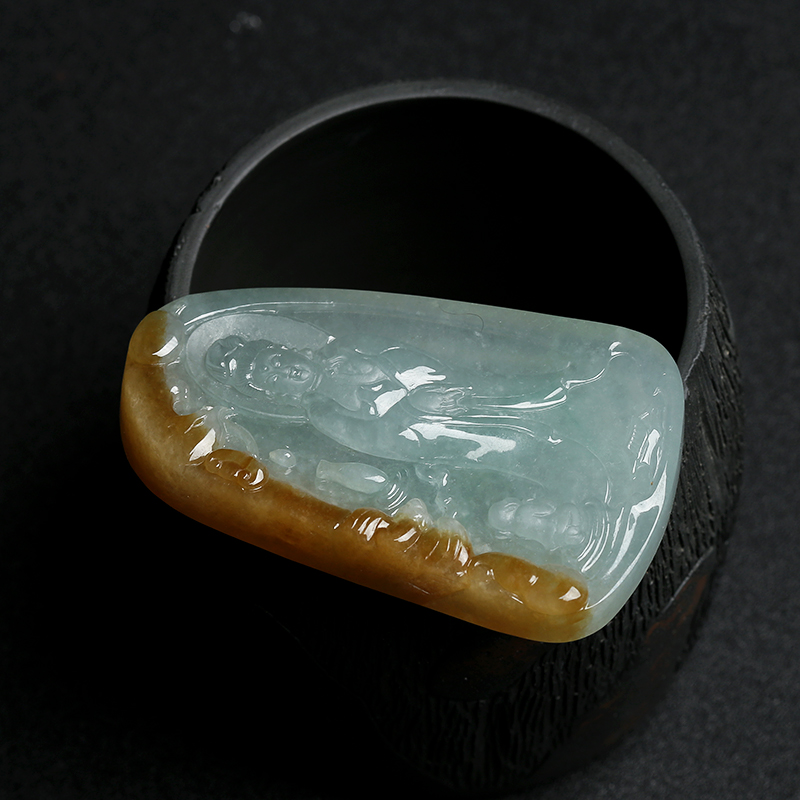 翡翠挂件 - 红掌柜