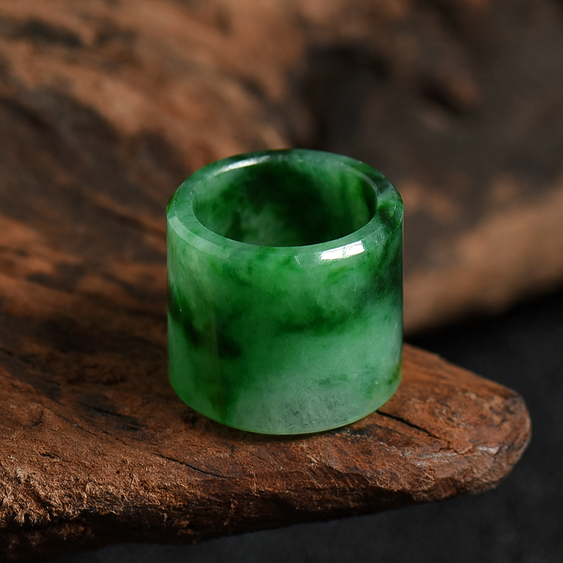 缅甸天然翡翠路路通-红掌柜