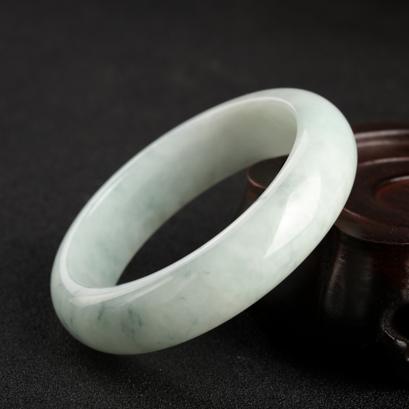 59.03#糯种翡翠手镯-红掌柜