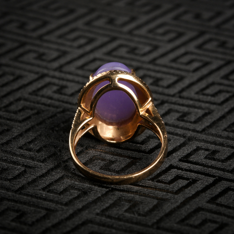 糯种紫罗兰翡翠-红掌柜