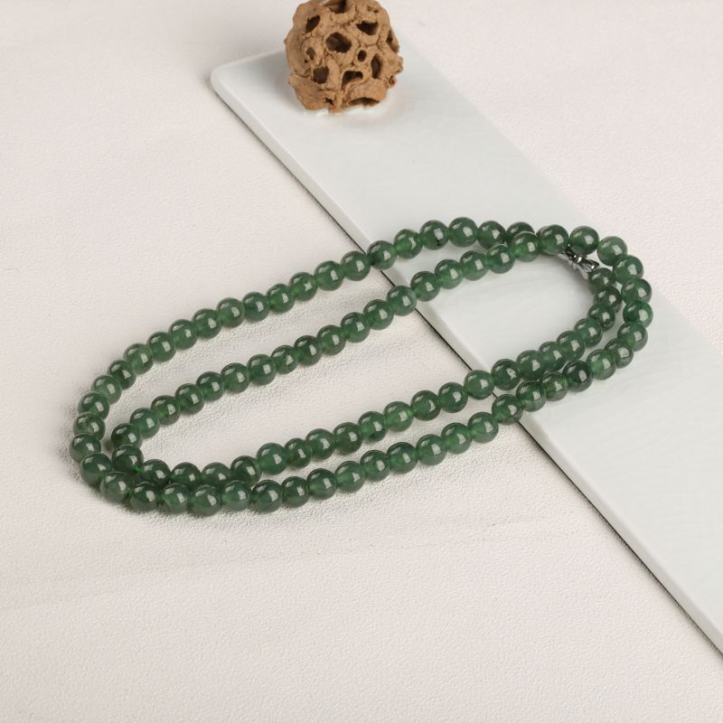 翡翠项链-红掌柜