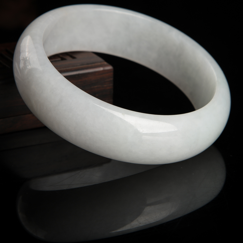 天然翡翠手镯-红掌柜