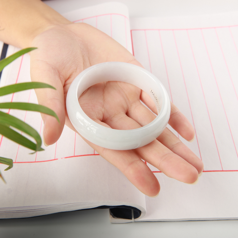 缅甸翡翠手镯-红掌柜