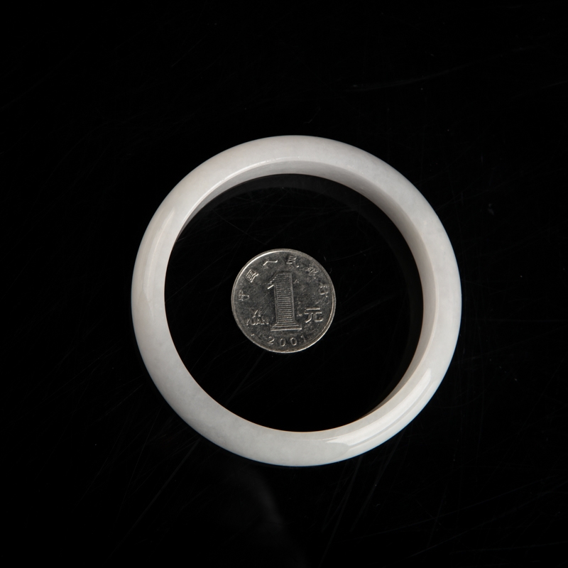 天然缅甸翡翠手镯-红掌柜