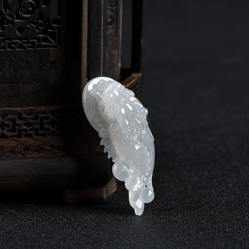 翡翠貔貅吊坠-红掌柜