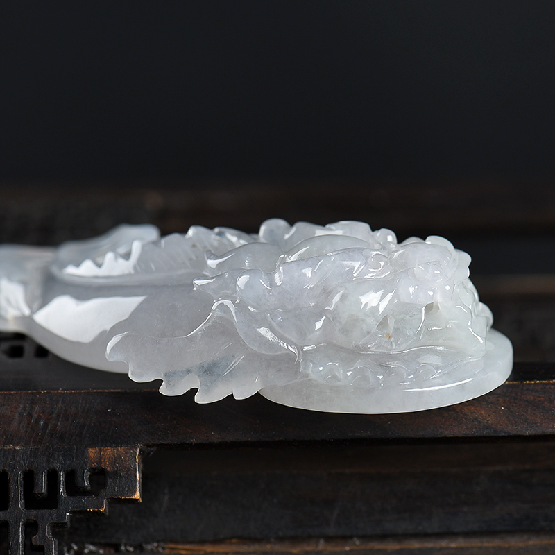 缅甸翡翠貔貅吊坠-红掌柜