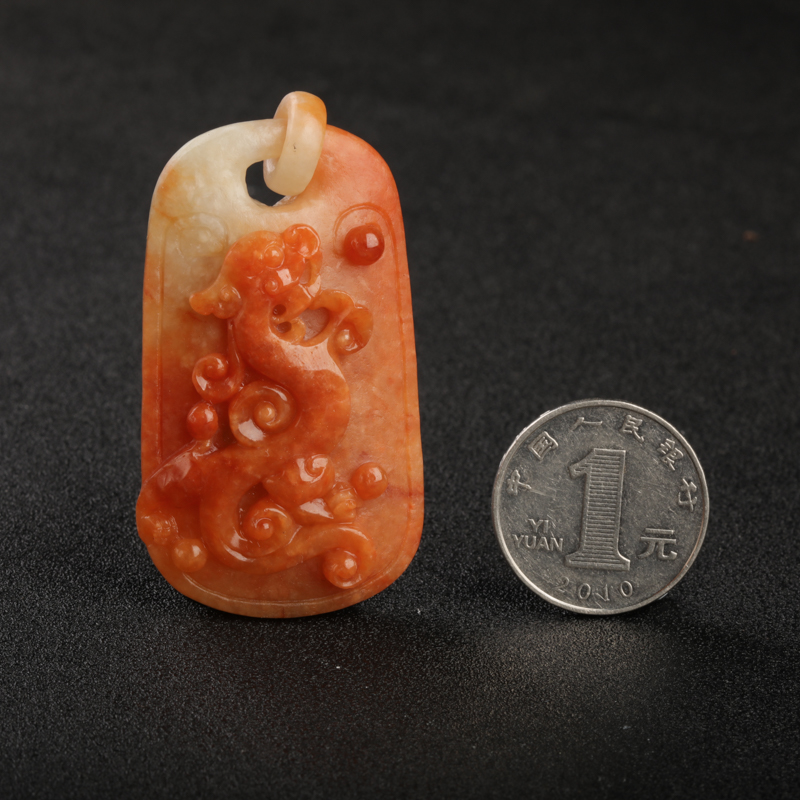 天然黄翡-红掌柜