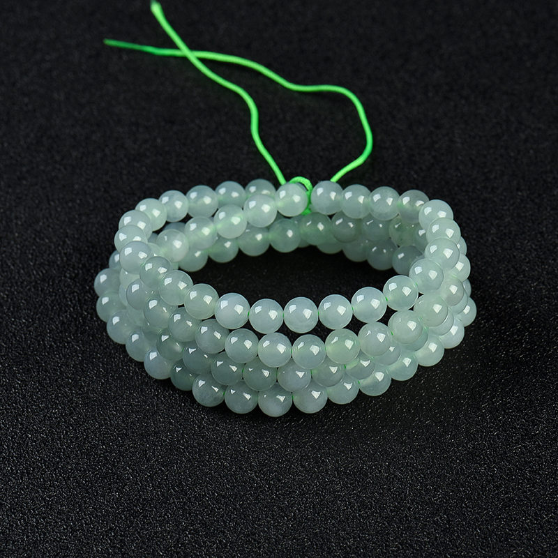 翡翠珠串-红掌柜