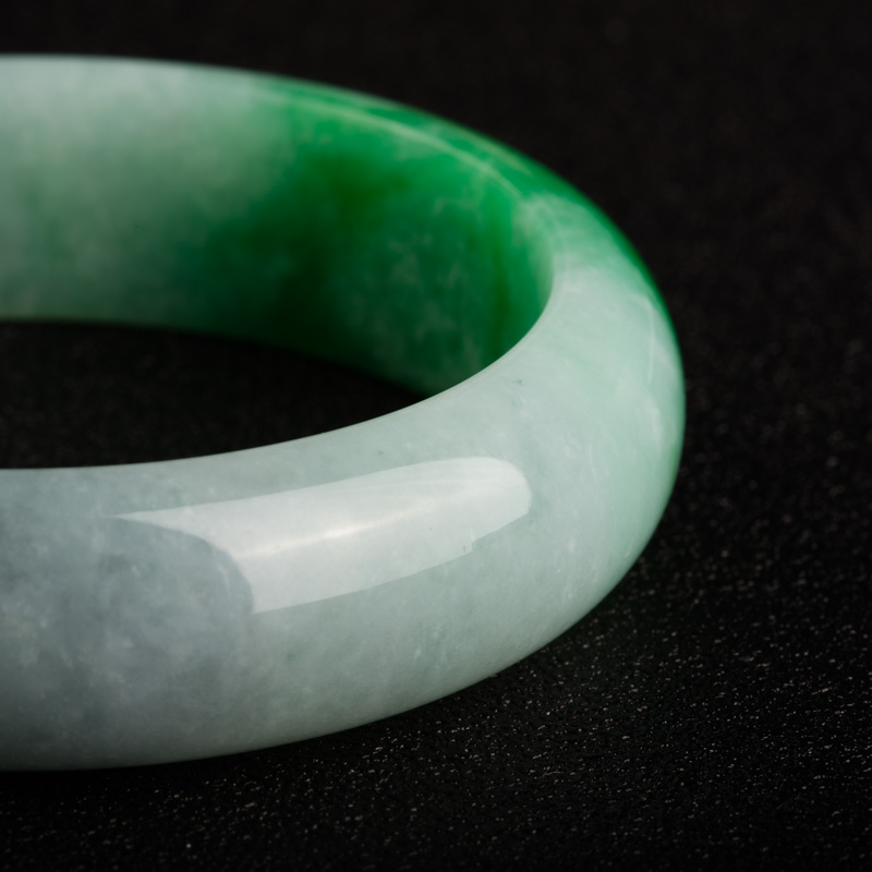 飘翠翡翠手镯 - 红掌柜