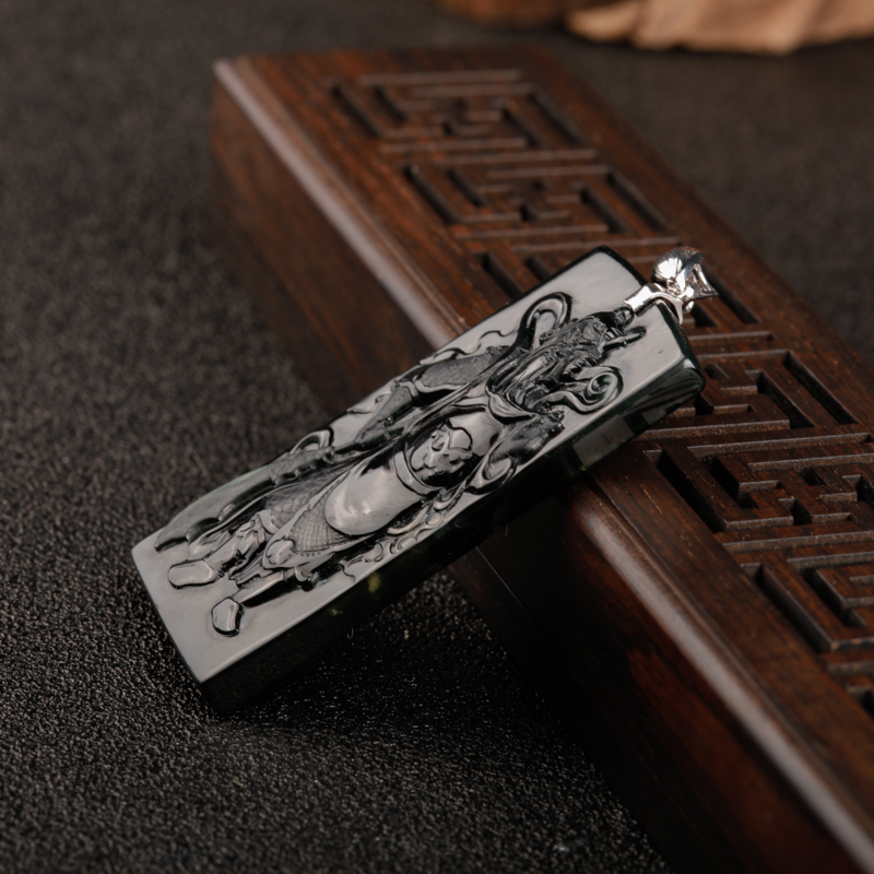 墨翠吊坠-红掌柜