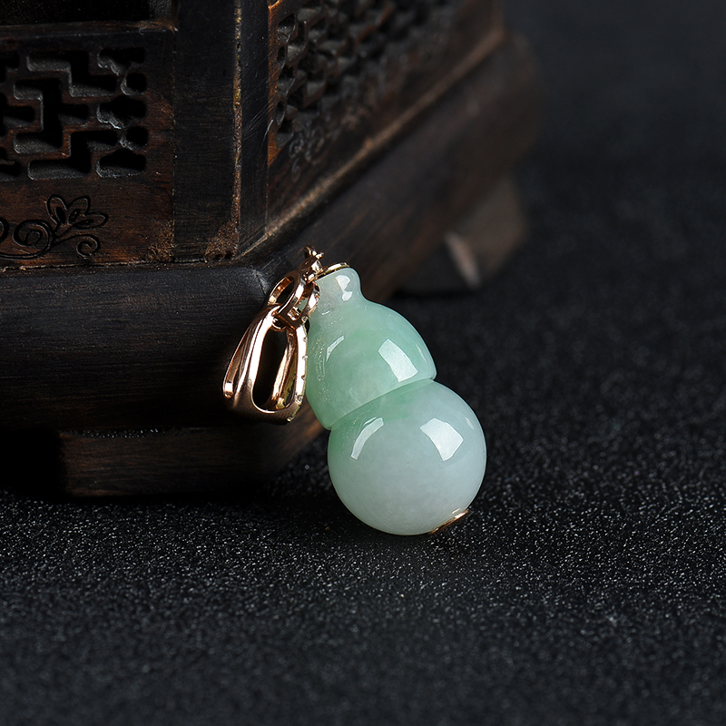 翡翠福禄吊坠-红掌柜