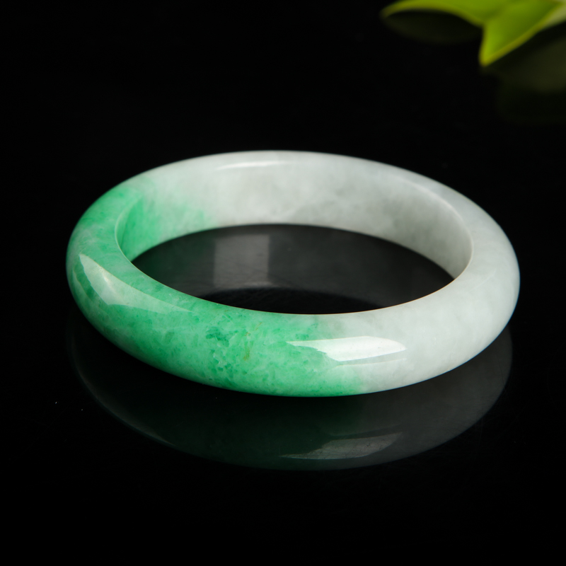 天然翡翠手镯-红掌柜